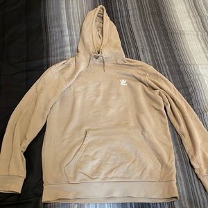 Beige Adidas originals hoodie